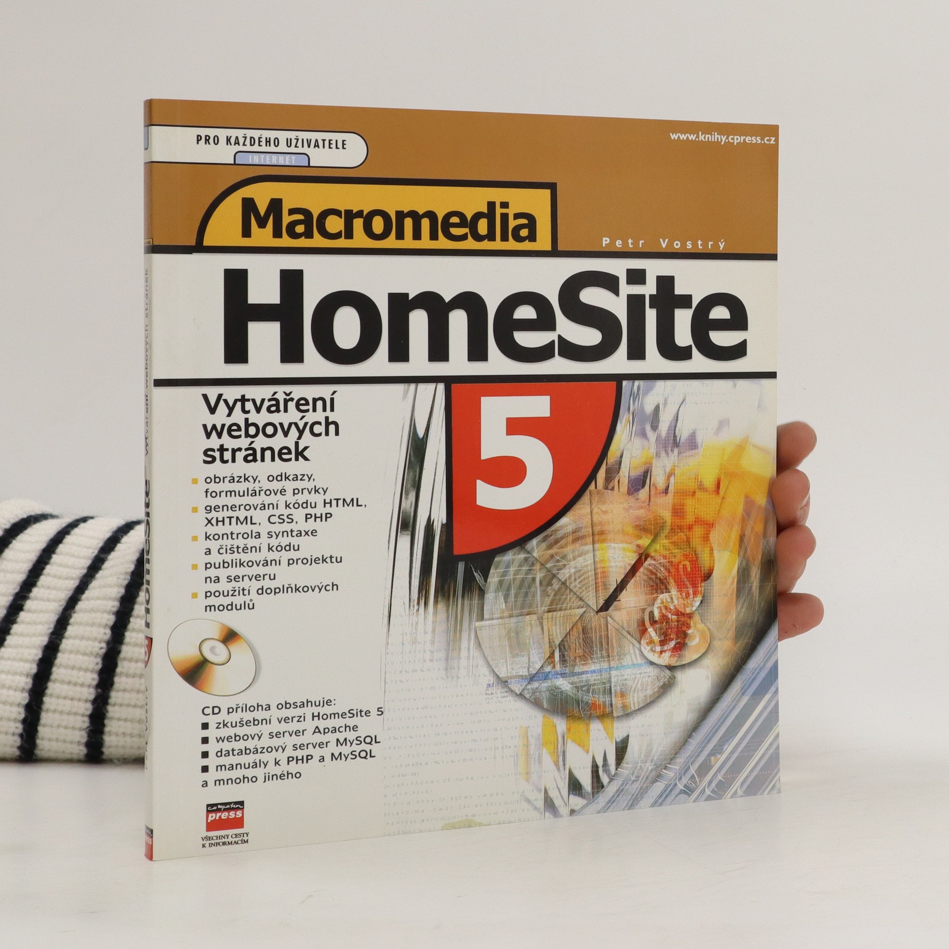 Macromedia HomeSite 5 - vytváření webových stránek - Petr Vostrý