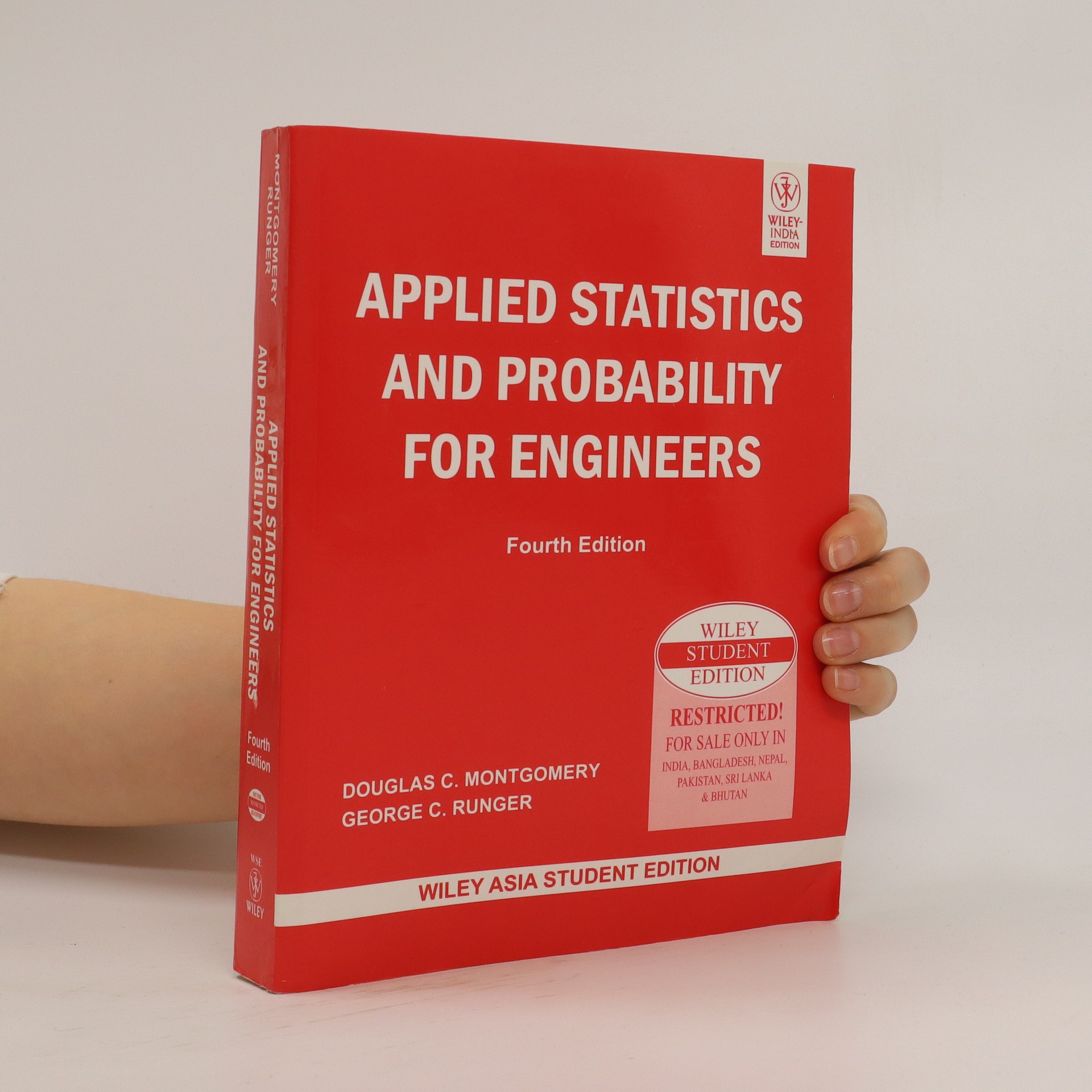 Applied statistics and probability for engineers Douglas C. Montgomery knihobot.sk