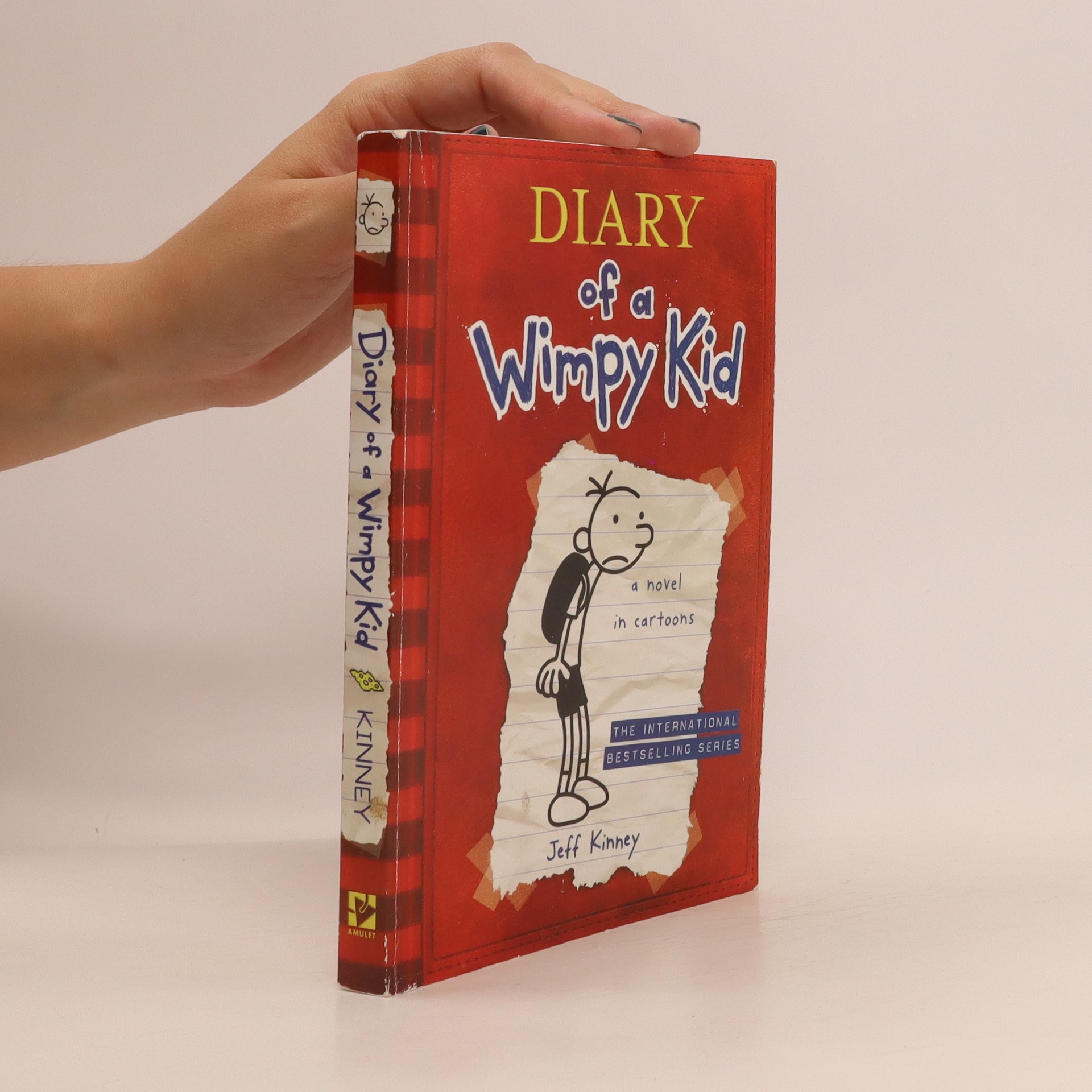 Diary of a Wimpy Kid Greg Heffley's Journal Jeff Kinney knihobot.cz