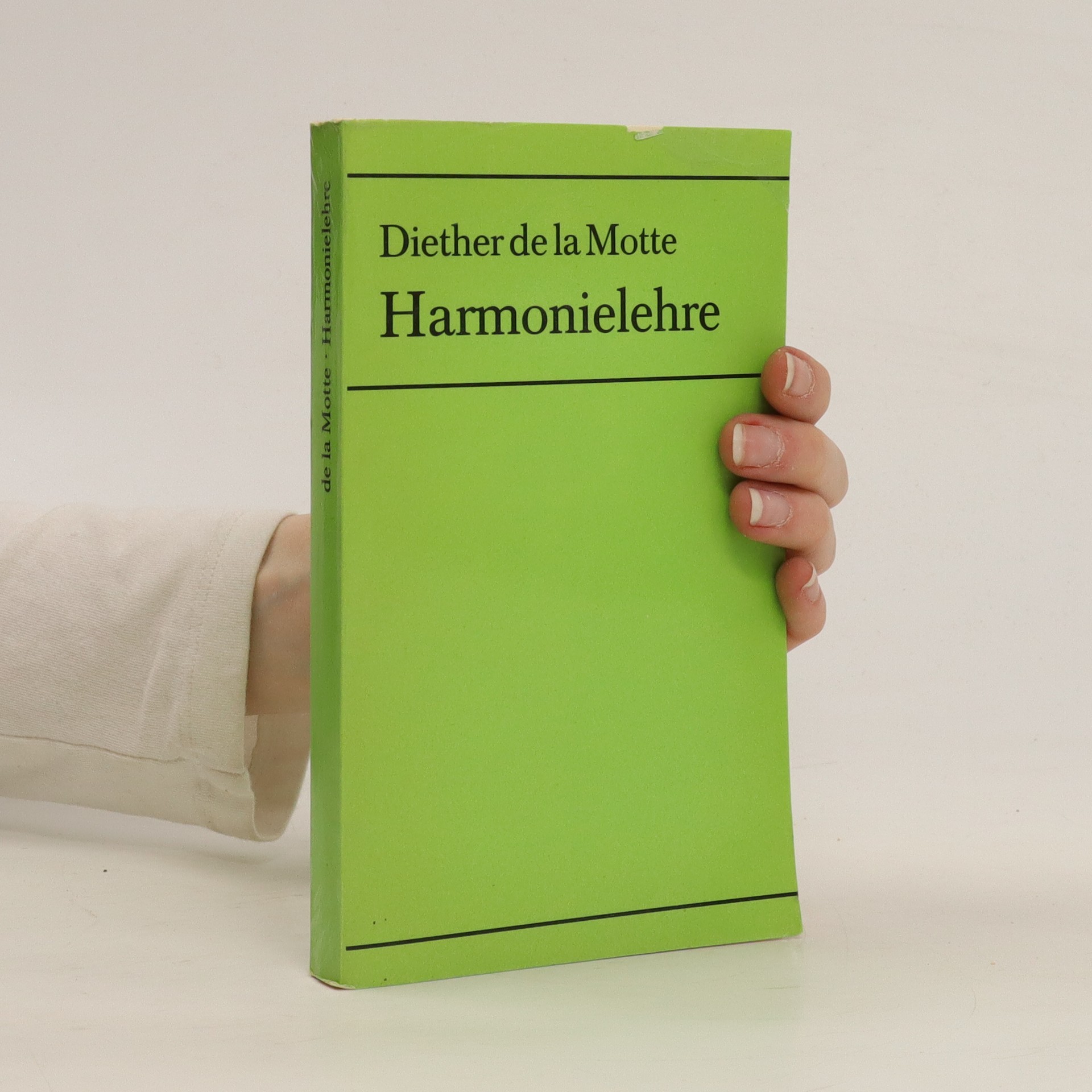 Harmonielehre Diether de la Motte knihobot.cz