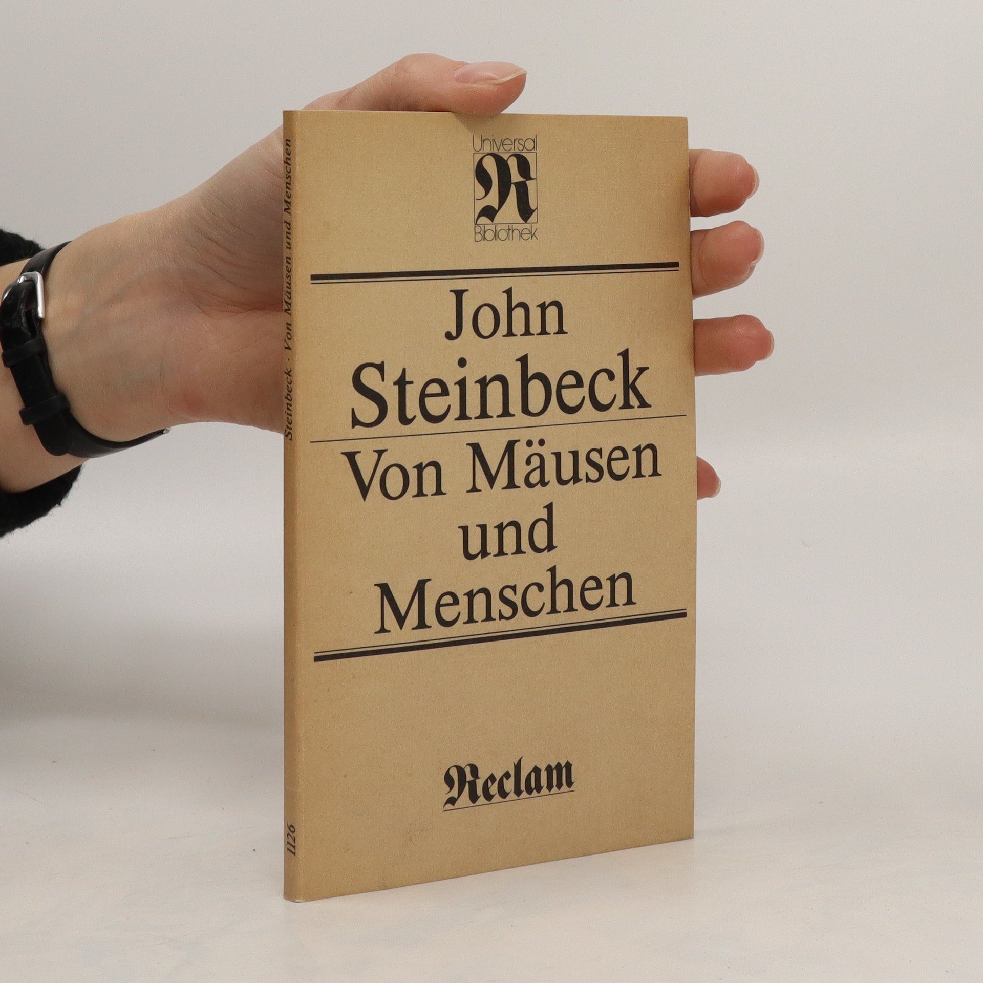 Von Mäusen und Menschen - John Steinbeck - knihobot.cz