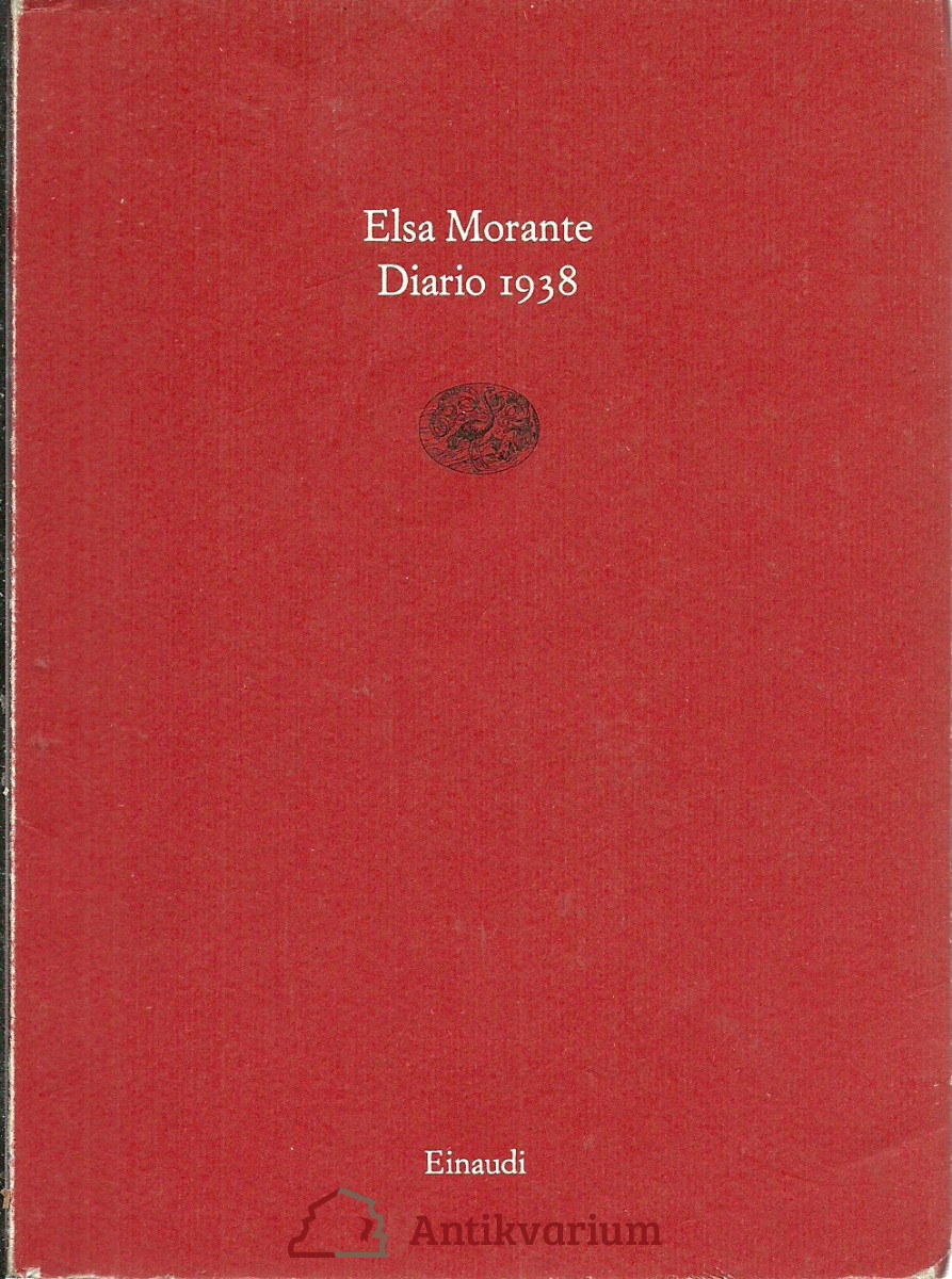 Diario 1938 Elsa Morante knihobot.sk