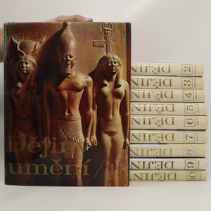 náhled knihy - Dějiny umění 1.-10. díl (10 svazků)
