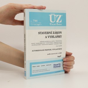 náhled knihy - Stavební zákon a vyhlášky : (...) autorizované profese, vyvlastění : podle stavu k 23.9.2009