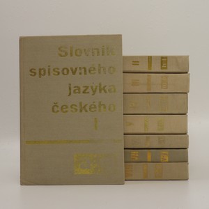 náhled knihy - Slovník spisovného jazyka českého. I.-VIII. díl (komplet, 8 svazků)