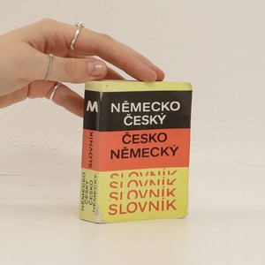náhled knihy - Německo-český, česko-německý slovník