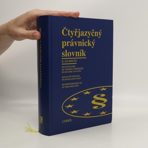 náhled knihy - Čtyřjazyčný právnický slovník