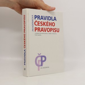 náhled knihy - Pravidla českého pravopisu : s dodatkem Ministerstva školství, mládeže a tělovýchovy České republiky