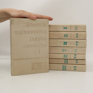 náhled knihy - Slovník spisovného jazyka českého. I.-VIII. díl (komplet, 8 svazků)