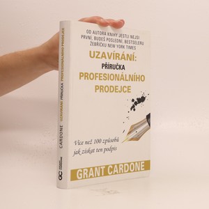 náhled knihy - Uzavírání. Příručka profesionálního prodejce.
