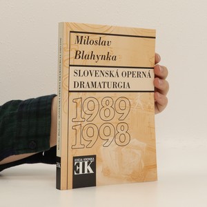 náhled knihy - Slovenská operná dramaturgia 1989-1998