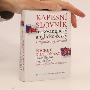 náhled knihy - Kapesní slovník česko-anglický, anglicko český s anglickou výslovností