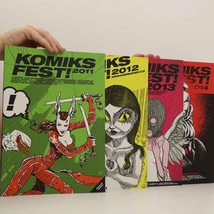 náhled knihy - Komiksfest! 2011, 2012, 2013, 2014 (4 svazky)