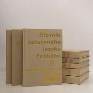 náhled knihy - Slovník spisovného jazyka českého. I.-VIII. díl (komplet, 8 svazků)