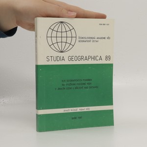 náhled knihy - Vliv geografických podmínek na využívání podzemní vody v jímacím území u Březové nad Svitavou. Studia geographica 89