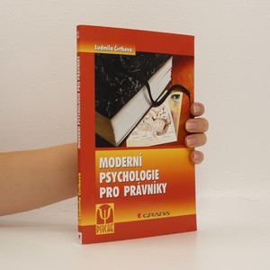 náhled knihy - Moderní psychologie pro právníky