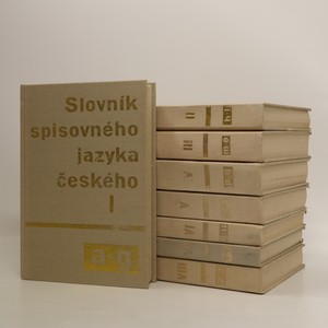 náhled knihy - Slovník spisovného jazyka českého. I.-VIII. díl (komplet, 8 svazků)
