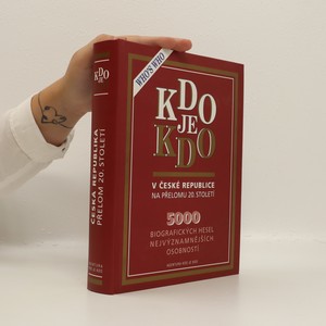 náhled knihy - Kdo je kdo v České republice na přelomu 20. století