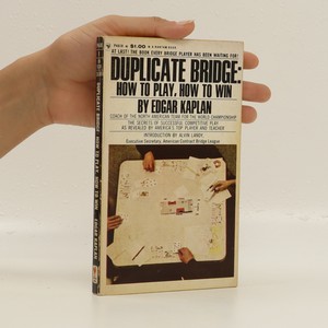 náhled knihy - Duplicate Bridge. How to Play, How to Win