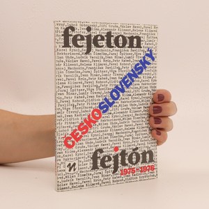 náhled knihy - Československý fejeton/fejtón 1975-1976