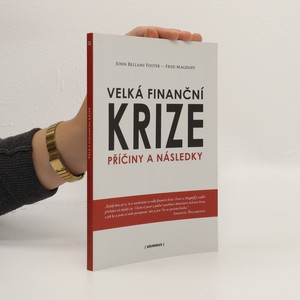 náhled knihy - Velká finanční krize. Příčiny a následky