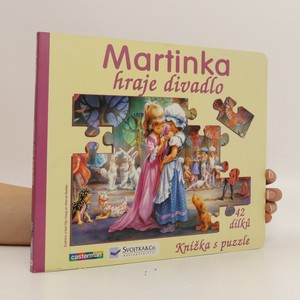 náhled knihy - Martinka hraje divadlo. Knížka s puzzle