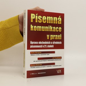 náhled knihy - Písemná komunikace v praxi