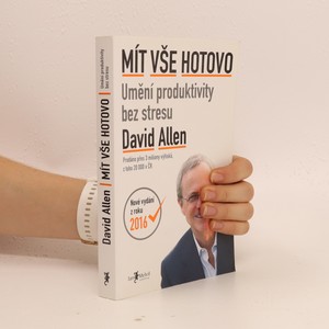 náhled knihy - Mít vše hotovo : umění produktivity bez stresu