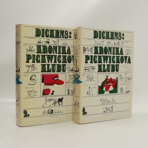 náhled knihy - Kronika Pickwickova klubu. I. - II. díl (2 svazky, komplet)