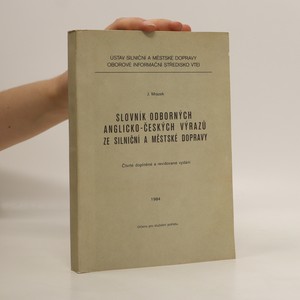 náhled knihy - Slovník odborných anglicko-českých výrazů ze silniční a městské dopravy