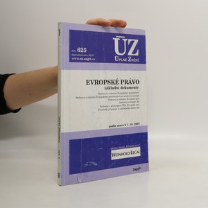 náhled knihy - Evropské právo: základní dokumenty