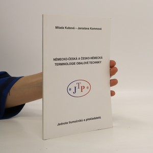 náhled knihy - Německo-česká a česko-německá terminologie obalové techniky