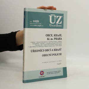 náhled knihy - Obce, kraje, hl. m. Praha. Úředníci obcí a krajů. Obecní policie