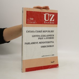 náhled knihy - Ústava České republiky. Listina základních práv a svobod. Parlament, ministerstva. Ombudsman