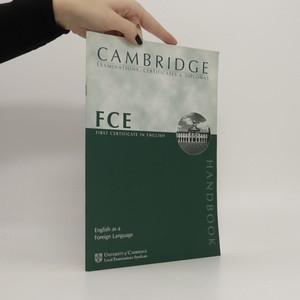 náhled knihy - The official FCE candidate handbook FCE handbook