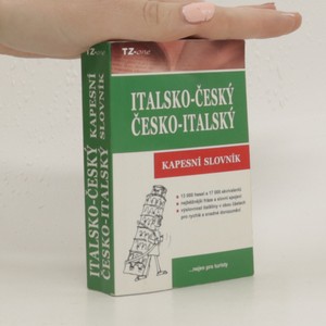 náhled knihy - Italsko-český, česko-italský kapesní slovník