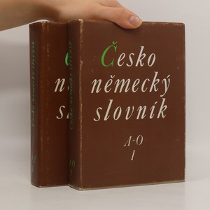 náhled knihy - Česko-německý slovník. Tschechisch-deutsches Wörterbuch (2 svazky)