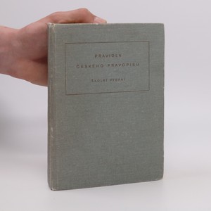 náhled knihy - Pravidla českého pravopisu - školní vydání 1958 kolektiv autorů