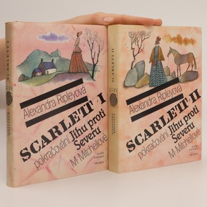 náhled knihy - Scarlett, pokračování Jihu proti Severu I. - II. díl (2 svazky, komplet)