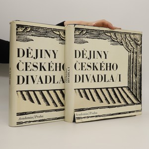 náhled knihy - Dějiny českého divadla I.-II. díl