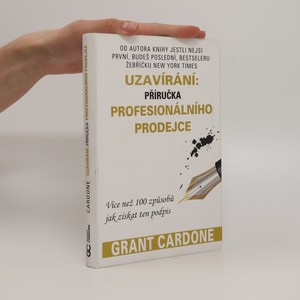 náhled knihy - Uzavírání. Příručka profesionálního prodejce.