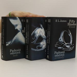 náhled knihy - Padesát odstínů šedi. Padesát odstínů temnoty. Padesát odstínů svobody (3 svazky, komplet)