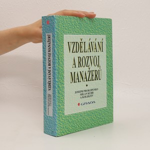 náhled knihy - Vzdělávání a rozvoj manažerů