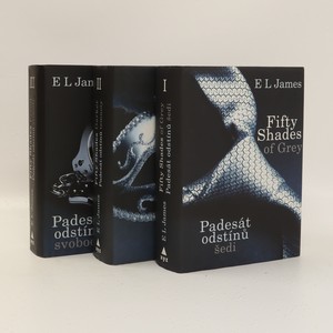 náhled knihy - Padesát odstínů šedi. Padesát odstínů temnoty. Padesát odstínů svobody (3 svazky, komplet)