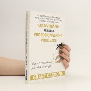 náhled knihy - Uzavírání. Příručka profesionálního prodejce.