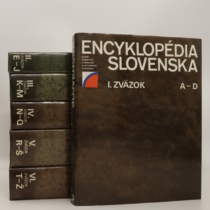 náhled knihy - Encyklopédia Slovenska 1. - 6. (6 svazků)